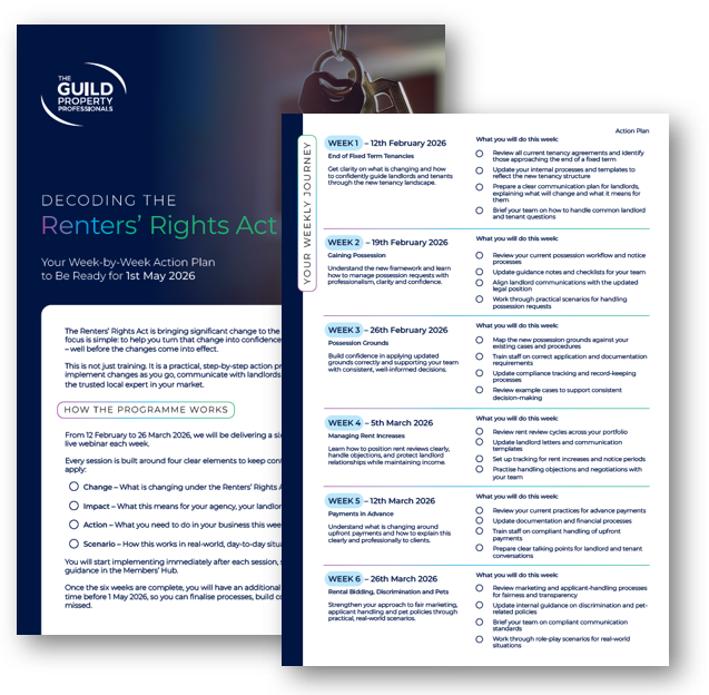 Member Support Programme: Renters' Rights Act